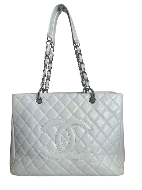 CHANEL Handbags - Chanel Caviar GST Quilted Leather Shoulder Tote